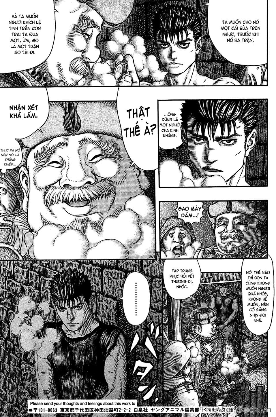 Truyện Tranh Kiếm Sĩ Đen - Berserk trang 9