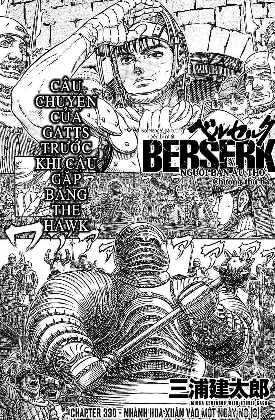 Truyện Tranh Kiếm Sĩ Đen - Berserk trang 9