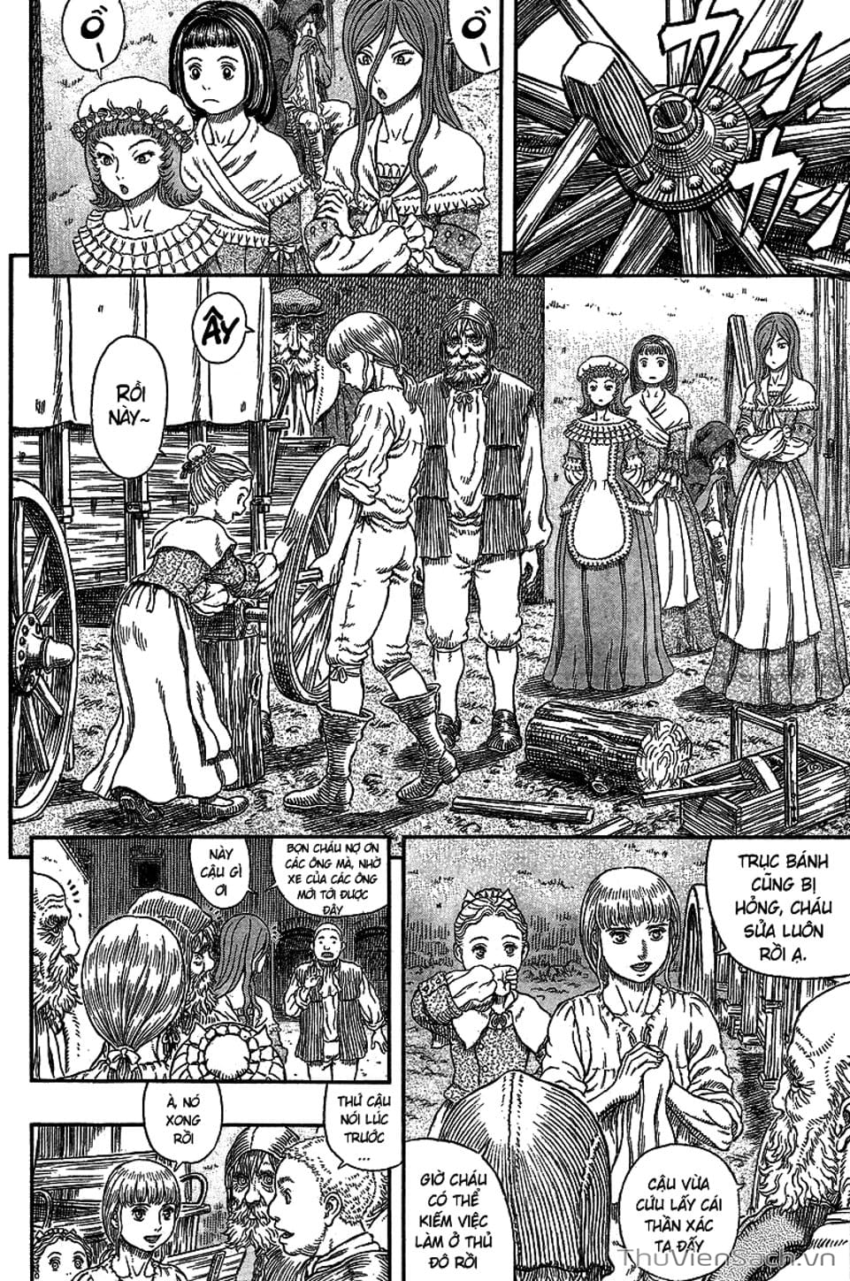 Truyện Tranh Kiếm Sĩ Đen - Berserk trang 9