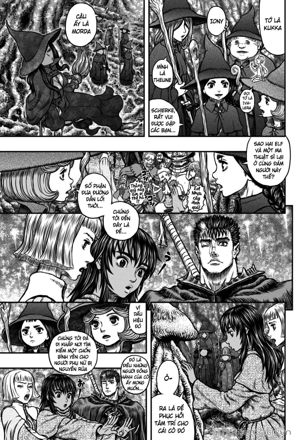 Truyện Tranh Kiếm Sĩ Đen - Berserk trang 9