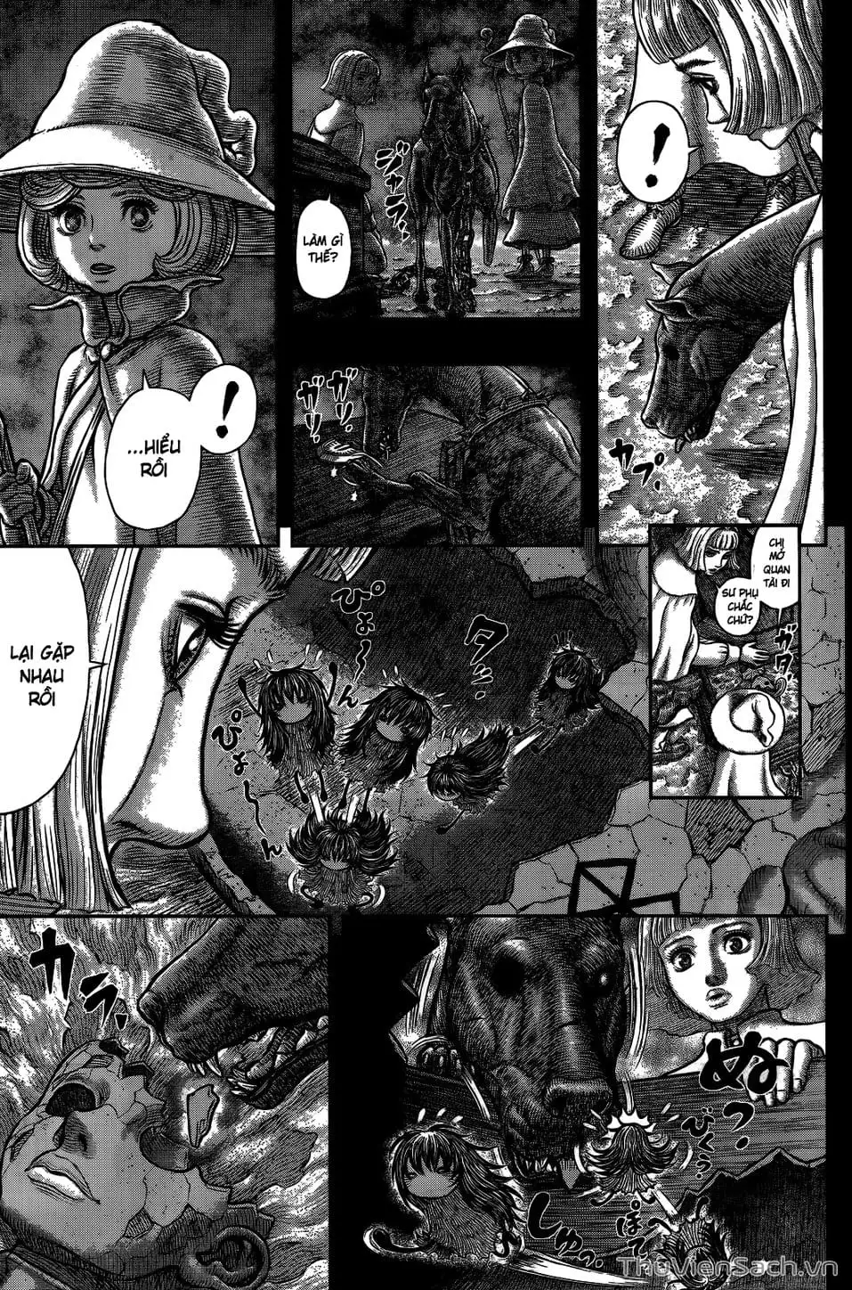 Truyện Tranh Kiếm Sĩ Đen - Berserk trang 9