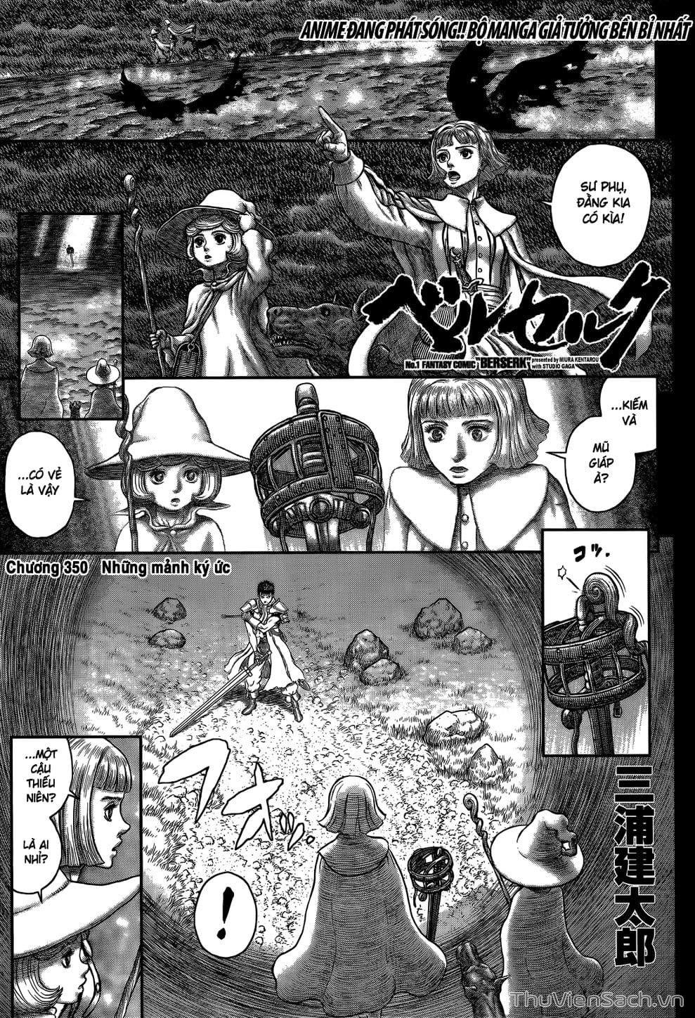 Truyện Tranh Kiếm Sĩ Đen - Berserk trang 9