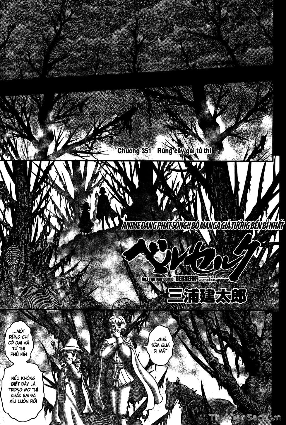 Truyện Tranh Kiếm Sĩ Đen - Berserk trang 9