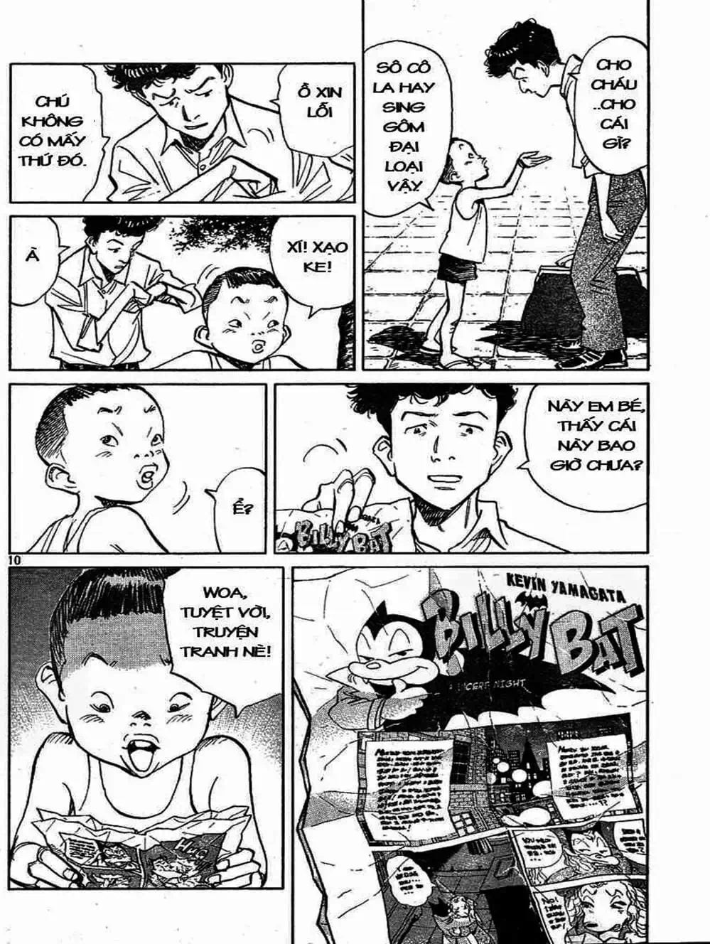 Truyện Tranh Billy Bat trang 7