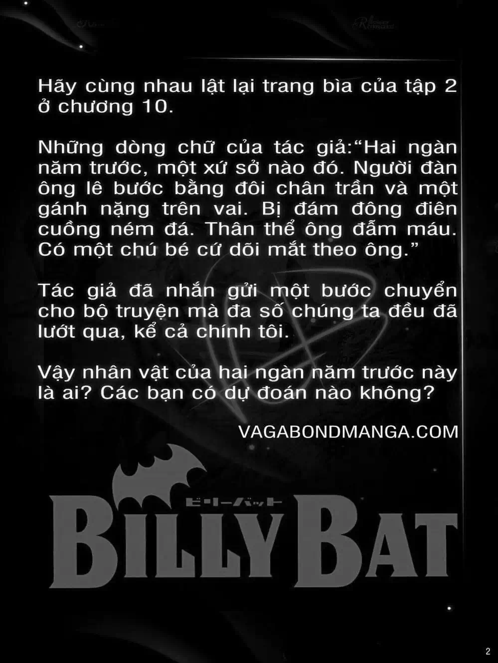 Truyện Tranh Billy Bat trang 7