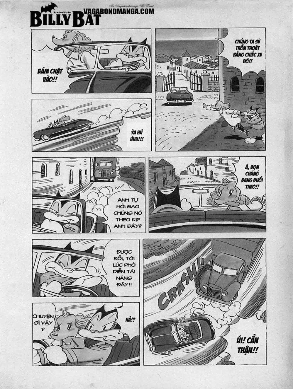 Truyện Tranh Billy Bat trang 7