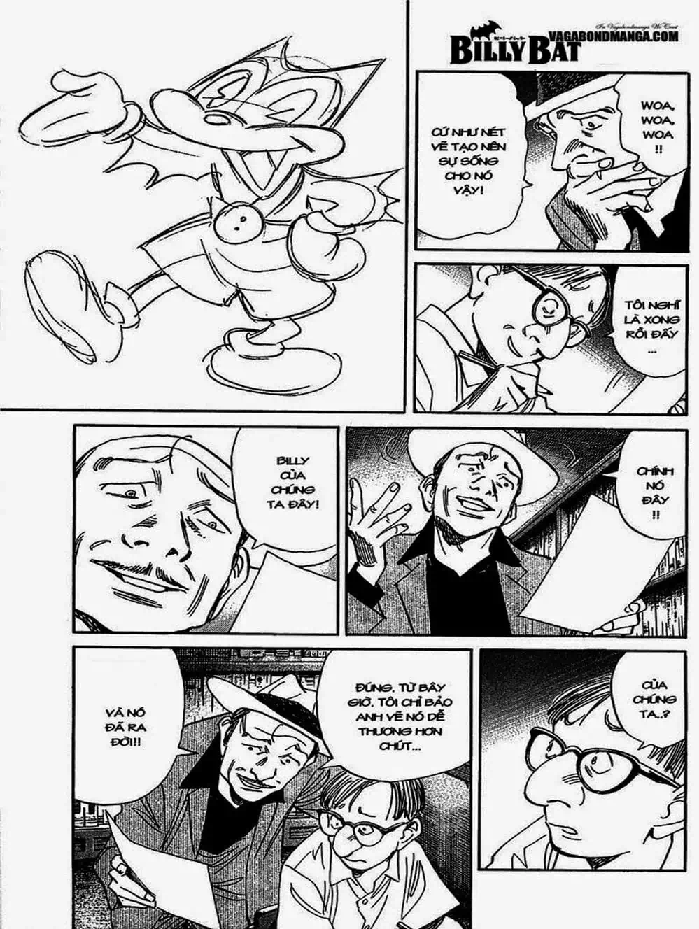 Truyện Tranh Billy Bat trang 7