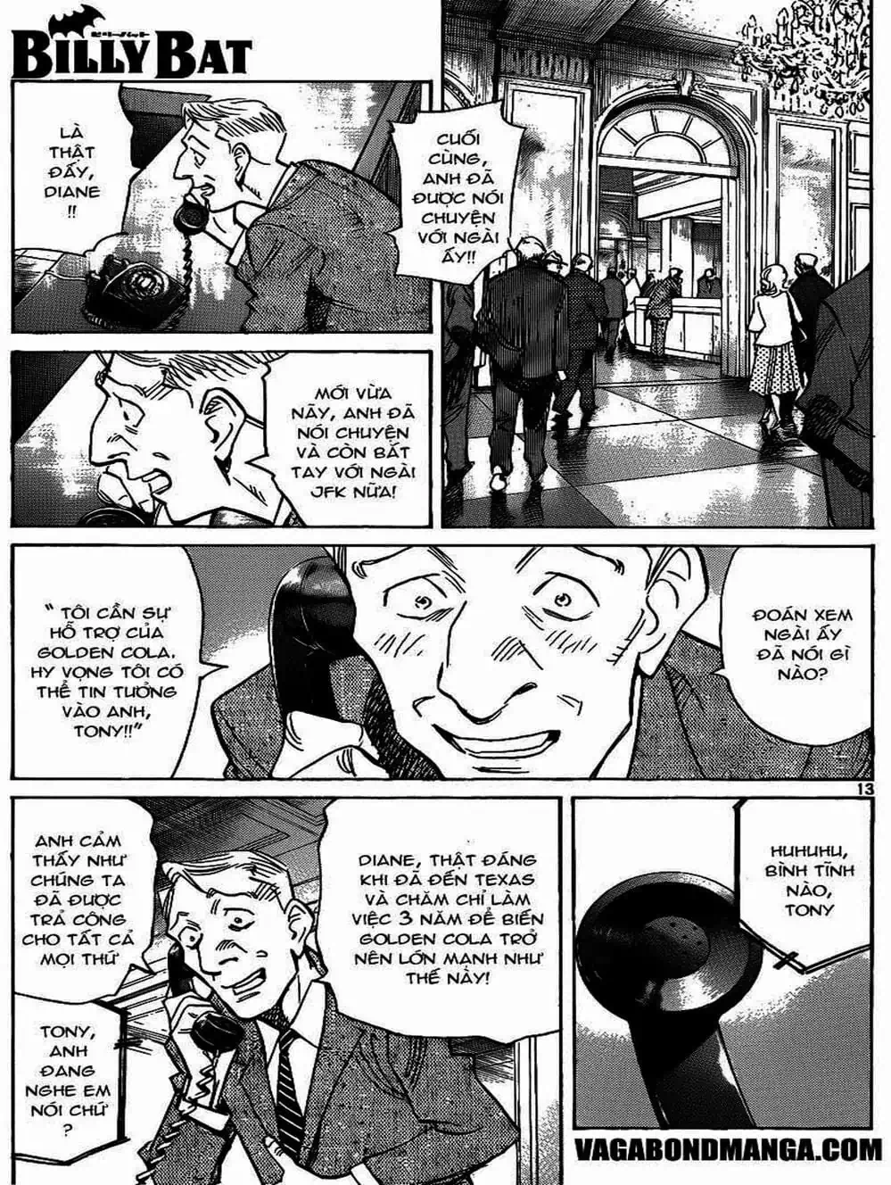 Truyện Tranh Billy Bat trang 7