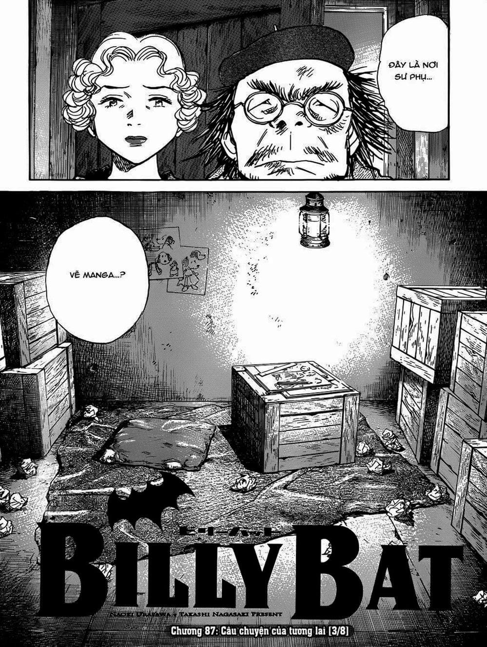 Truyện Tranh Billy Bat trang 7