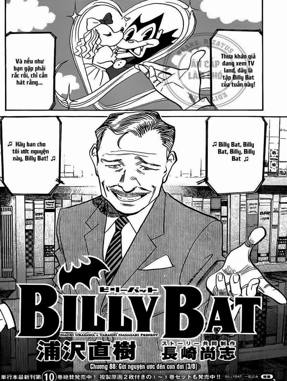 Truyện Tranh Billy Bat trang 7