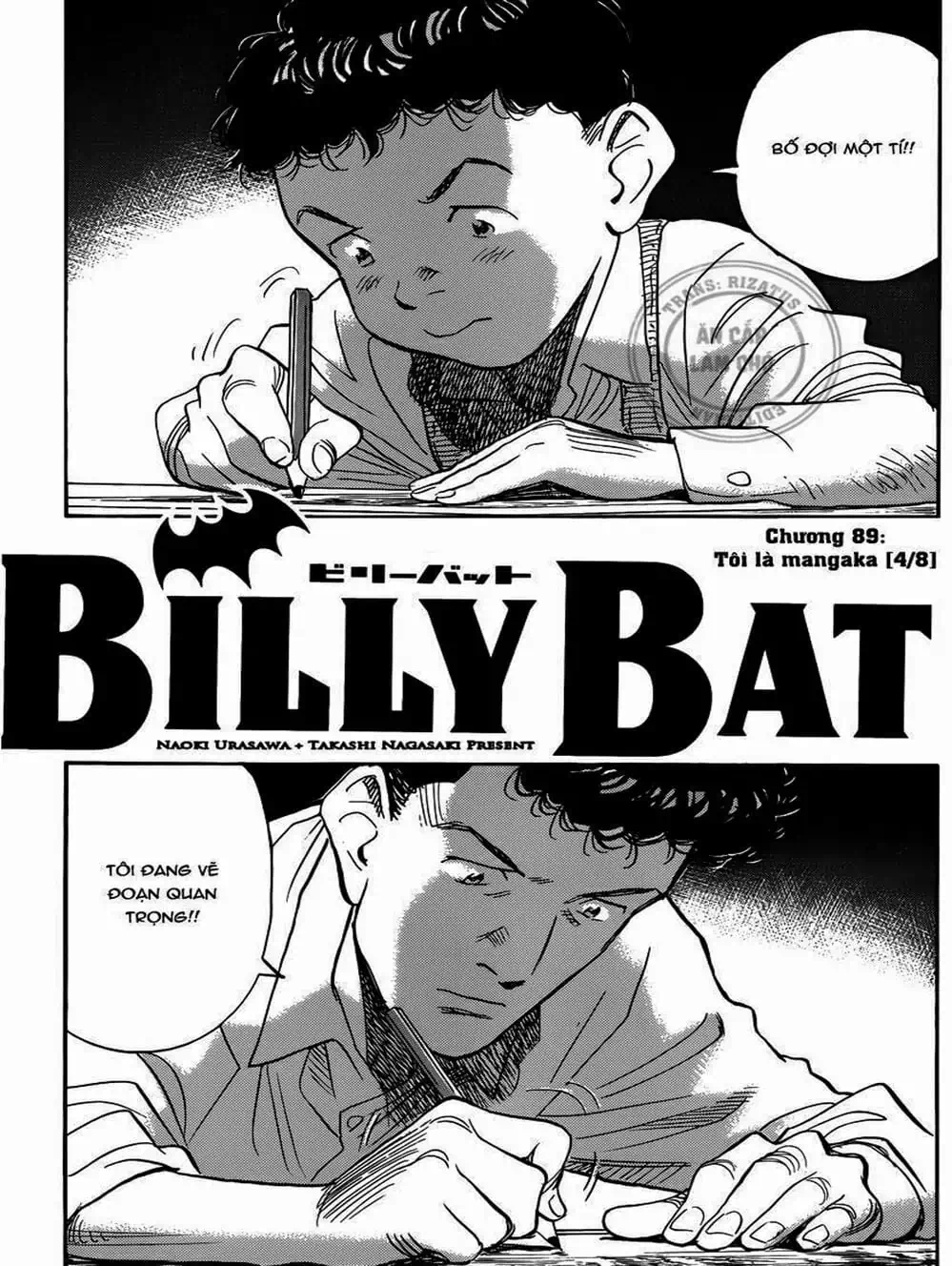 Truyện Tranh Billy Bat trang 7