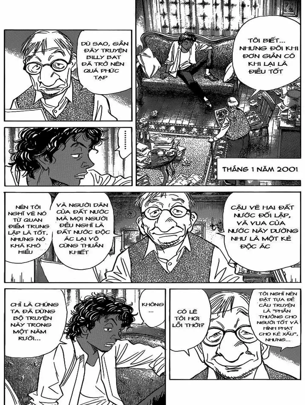 Truyện Tranh Billy Bat trang 7