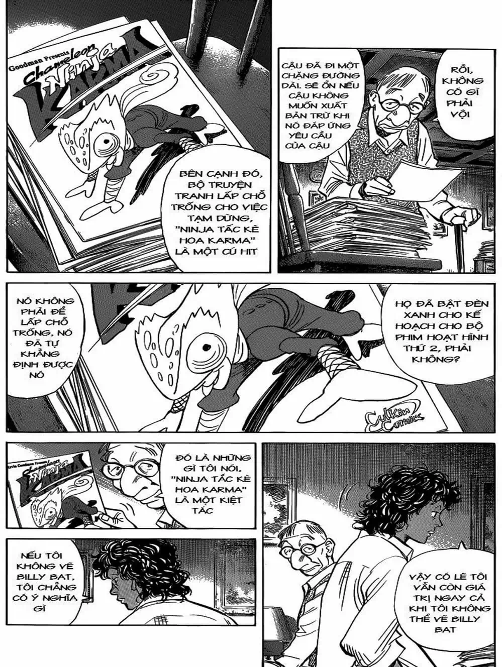 Truyện Tranh Billy Bat trang 7