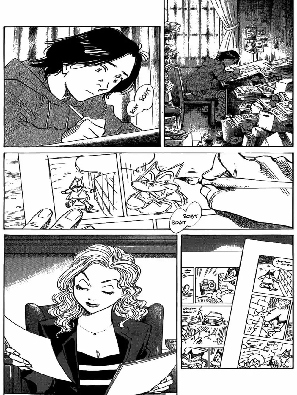 Truyện Tranh Billy Bat trang 7