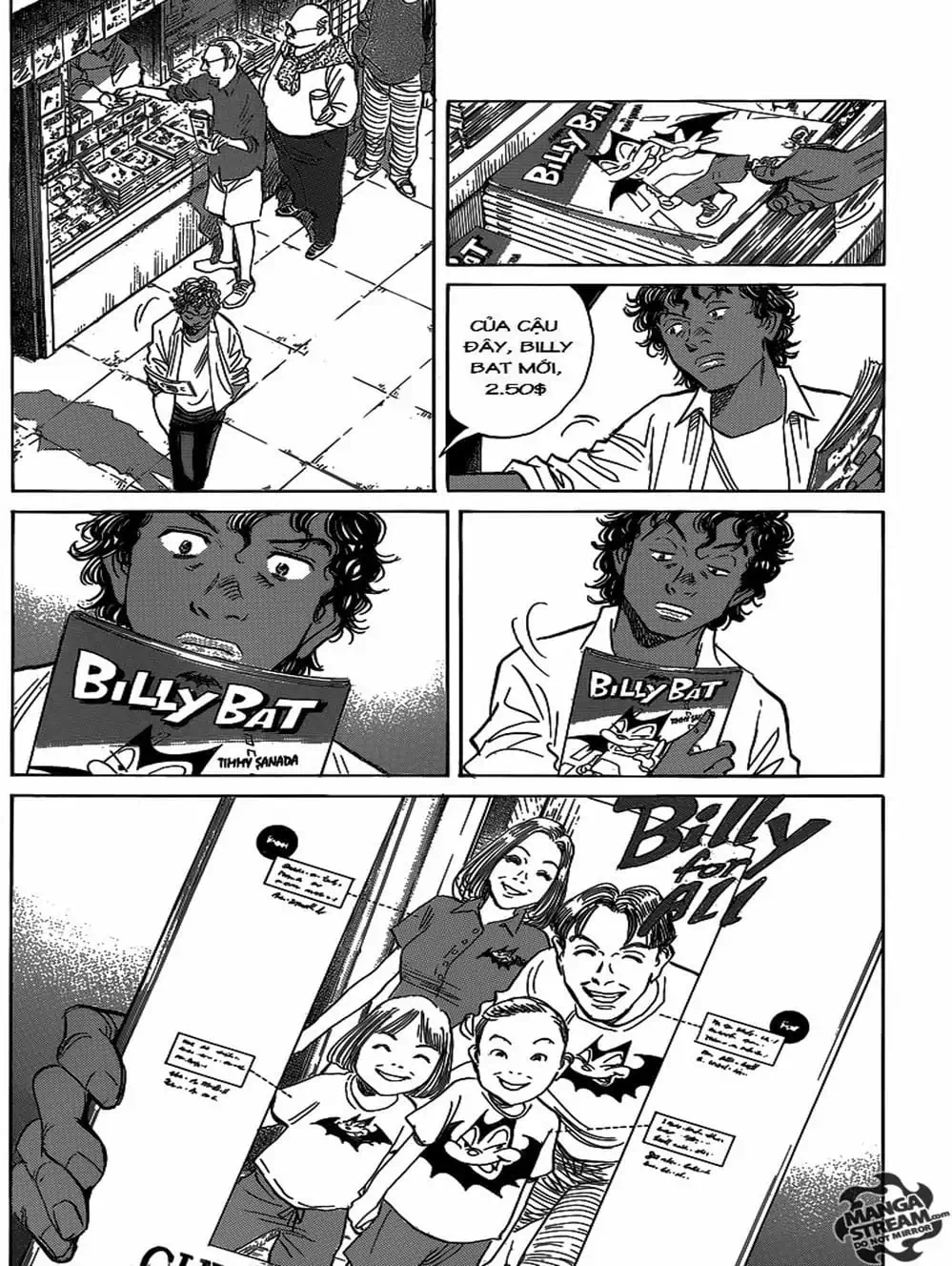 Truyện Tranh Billy Bat trang 7
