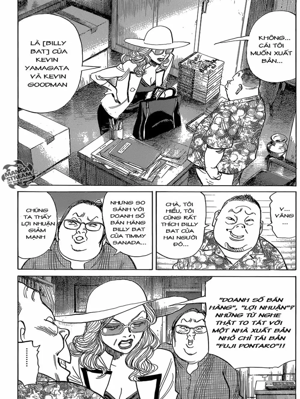 Truyện Tranh Billy Bat trang 7