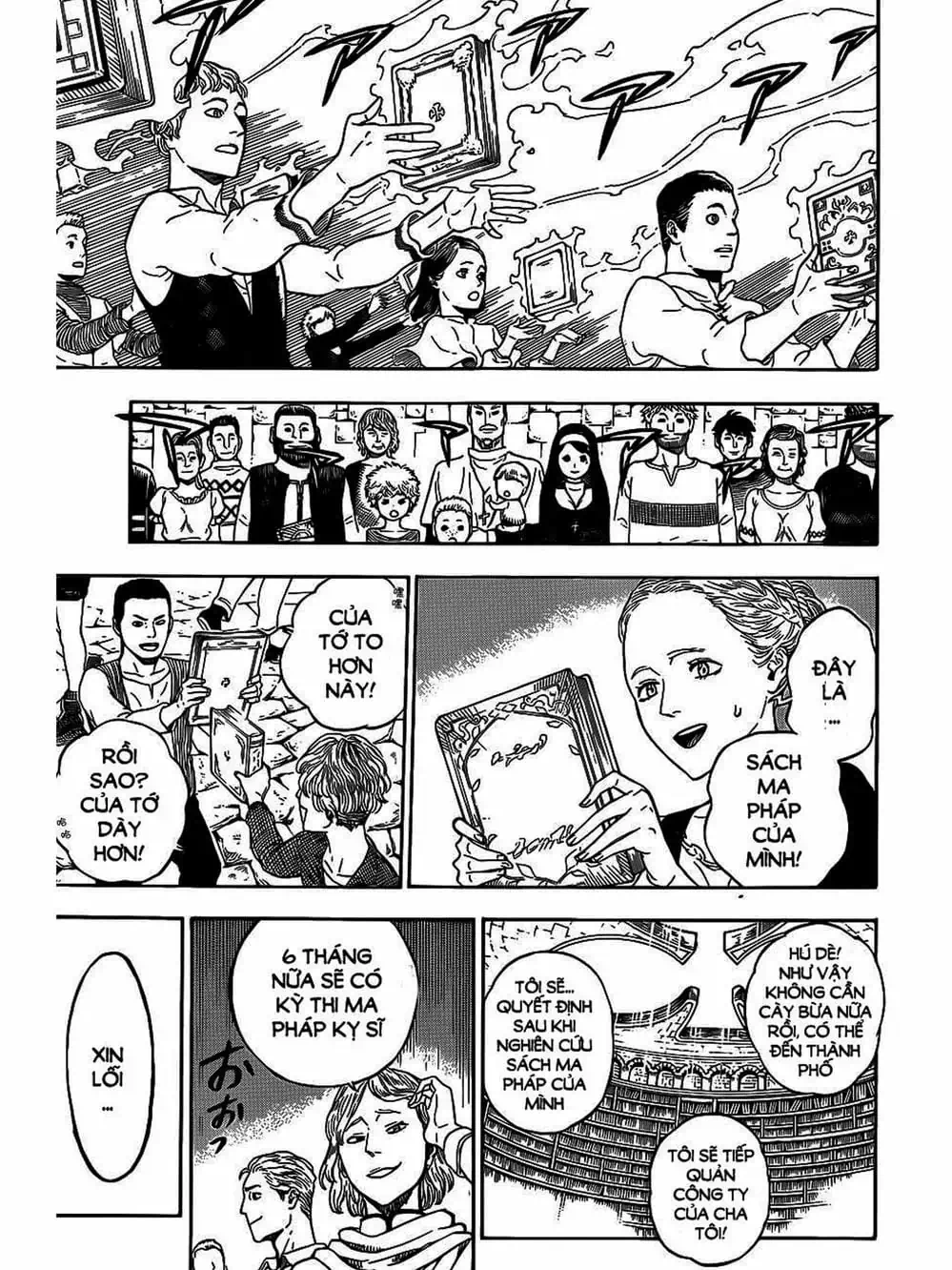 Truyện Tranh Pháp Sư Không Phép Thuật - Black Clover trang 5