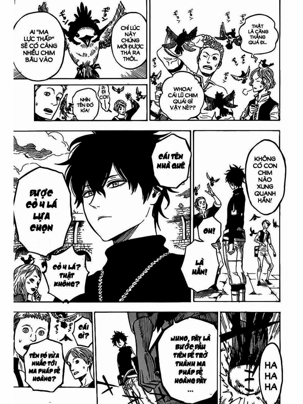 Truyện Tranh Pháp Sư Không Phép Thuật - Black Clover trang 5