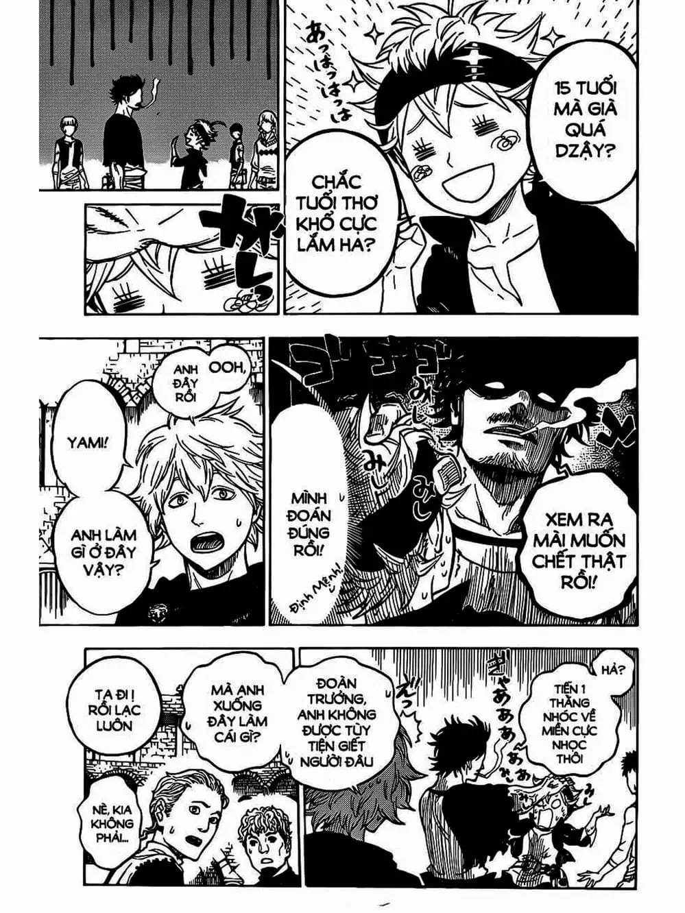 Truyện Tranh Pháp Sư Không Phép Thuật - Black Clover trang 5