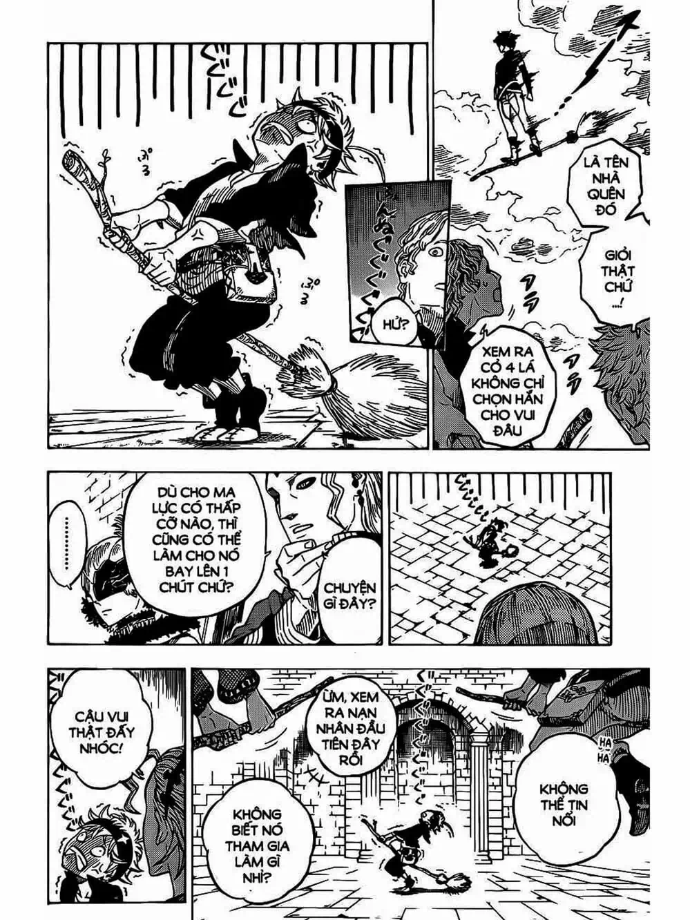 Truyện Tranh Pháp Sư Không Phép Thuật - Black Clover trang 5