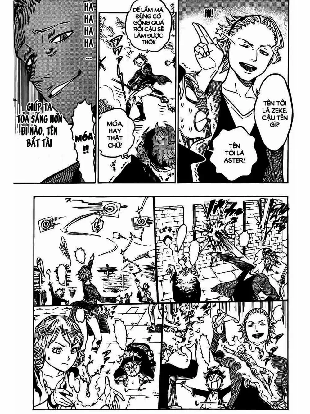 Truyện Tranh Pháp Sư Không Phép Thuật - Black Clover trang 5