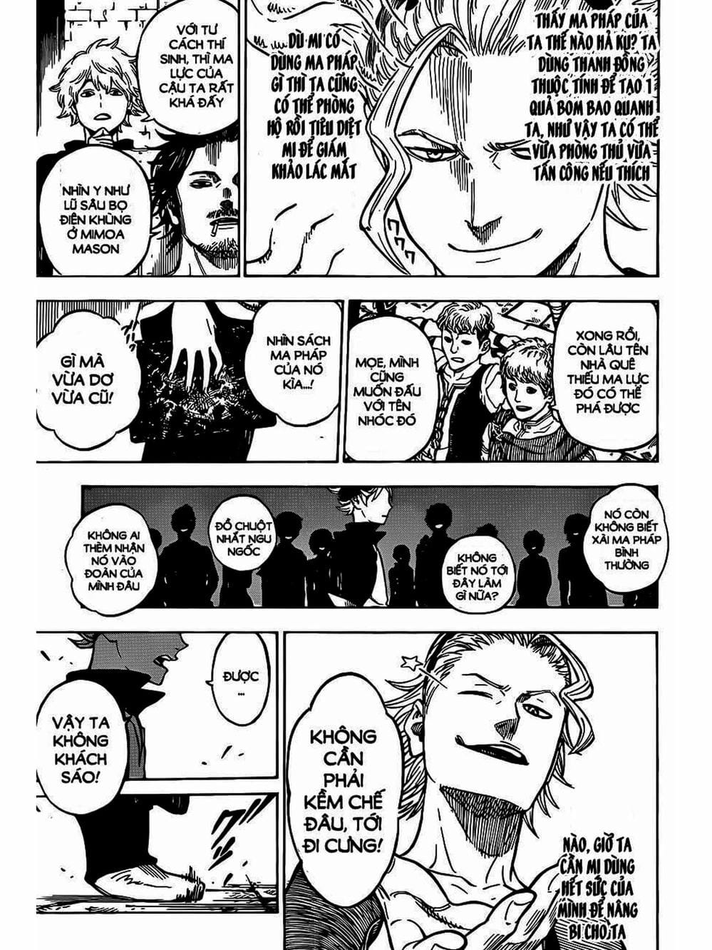 Truyện Tranh Pháp Sư Không Phép Thuật - Black Clover trang 5