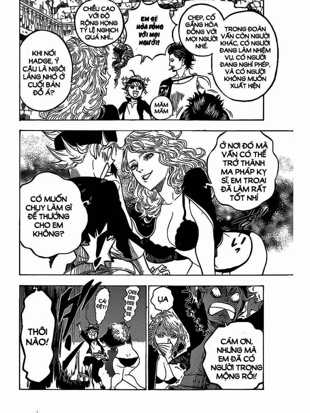 Truyện Tranh Pháp Sư Không Phép Thuật - Black Clover trang 5