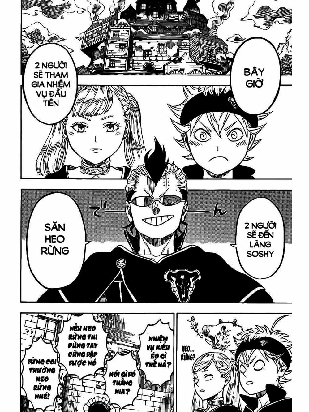 Truyện Tranh Pháp Sư Không Phép Thuật - Black Clover trang 5