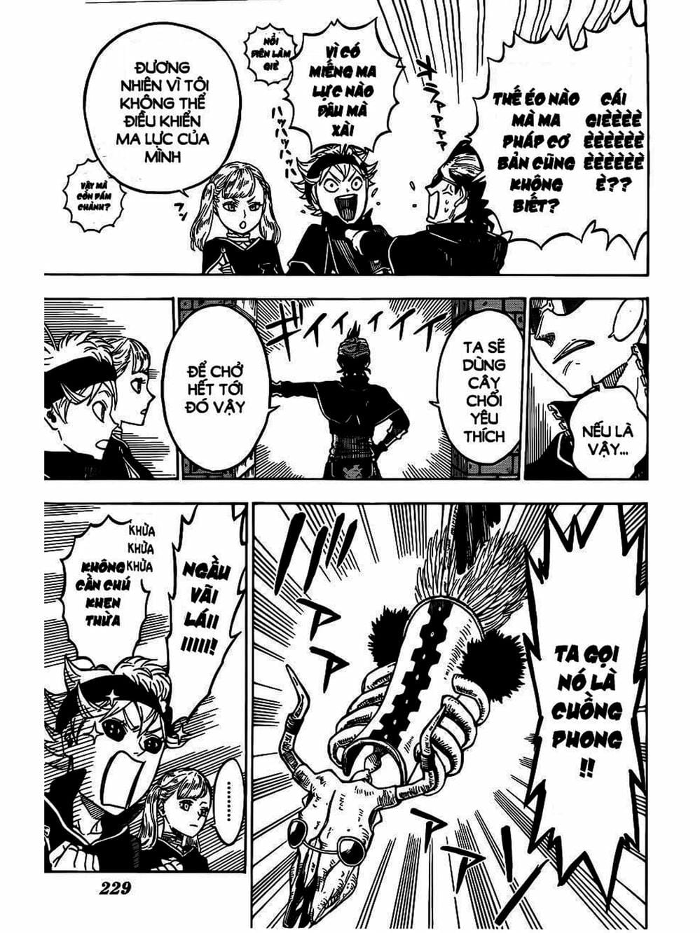 Truyện Tranh Pháp Sư Không Phép Thuật - Black Clover trang 5