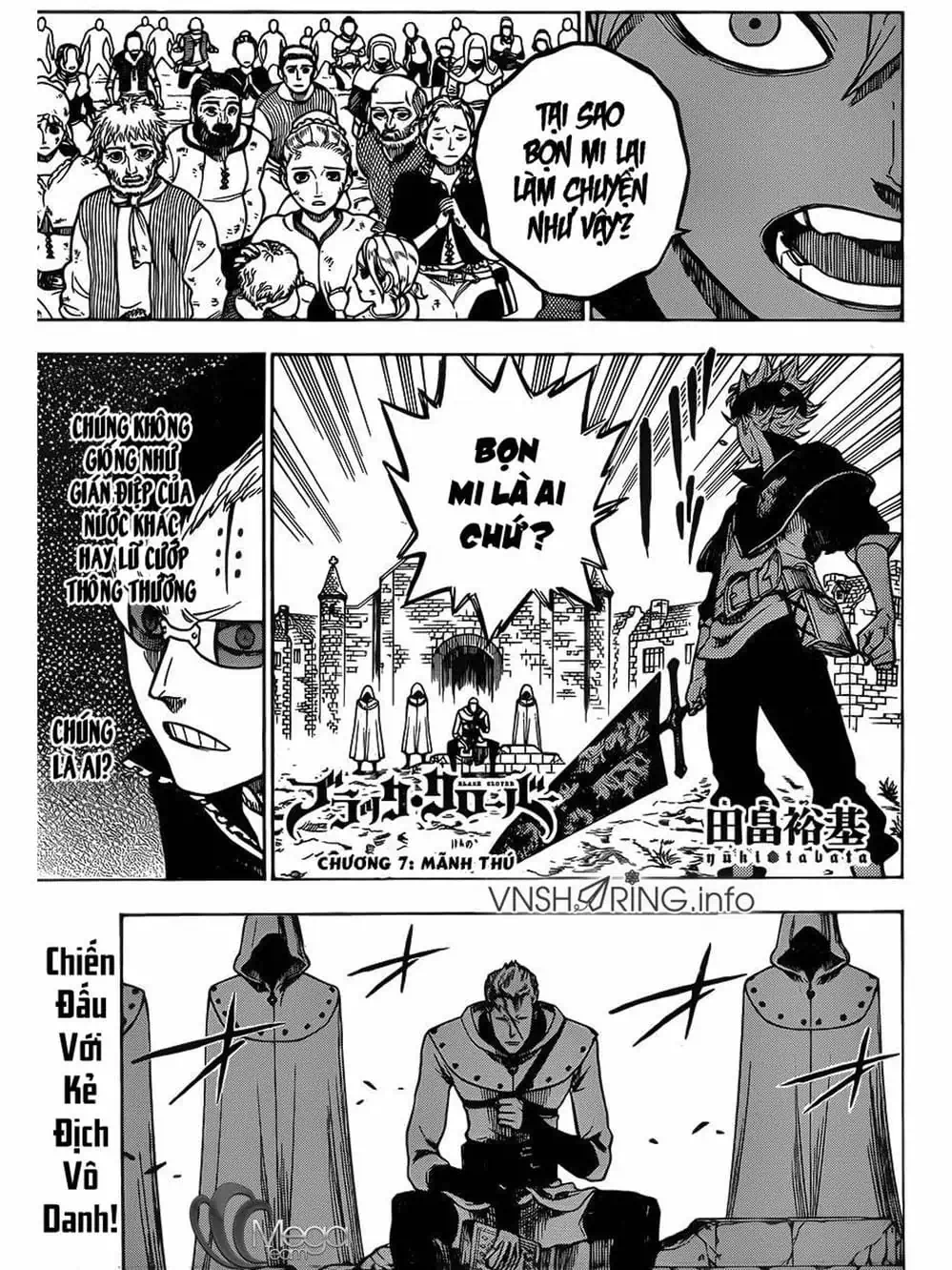 Truyện Tranh Pháp Sư Không Phép Thuật - Black Clover trang 5