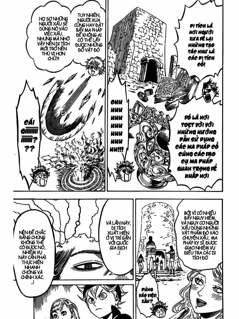 Truyện Tranh Pháp Sư Không Phép Thuật - Black Clover trang 5
