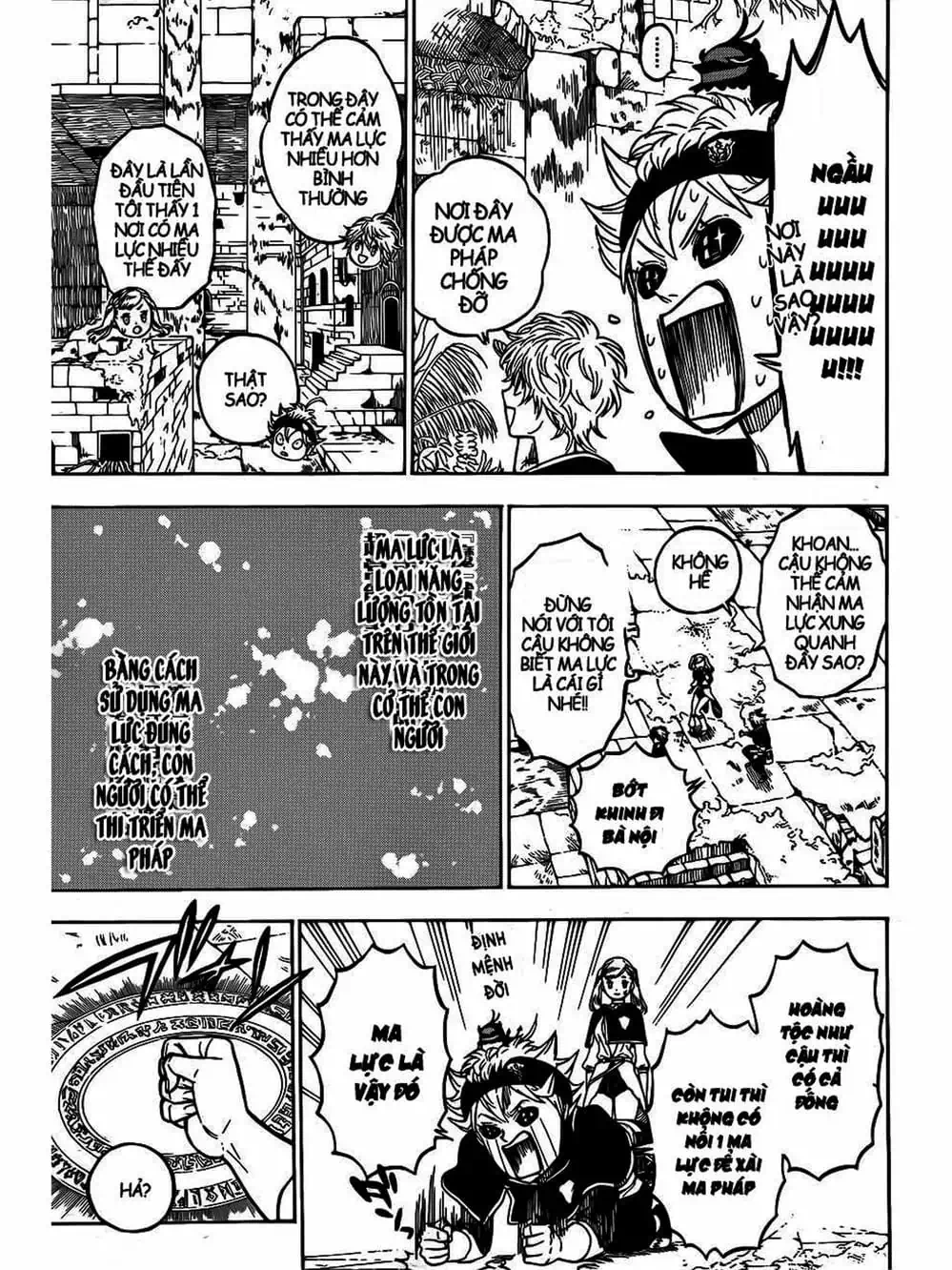 Truyện Tranh Pháp Sư Không Phép Thuật - Black Clover trang 5