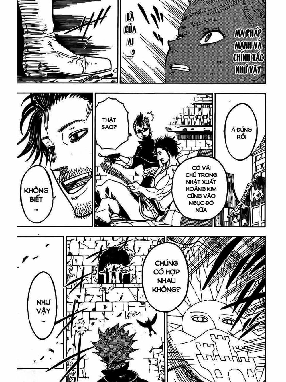 Truyện Tranh Pháp Sư Không Phép Thuật - Black Clover trang 5