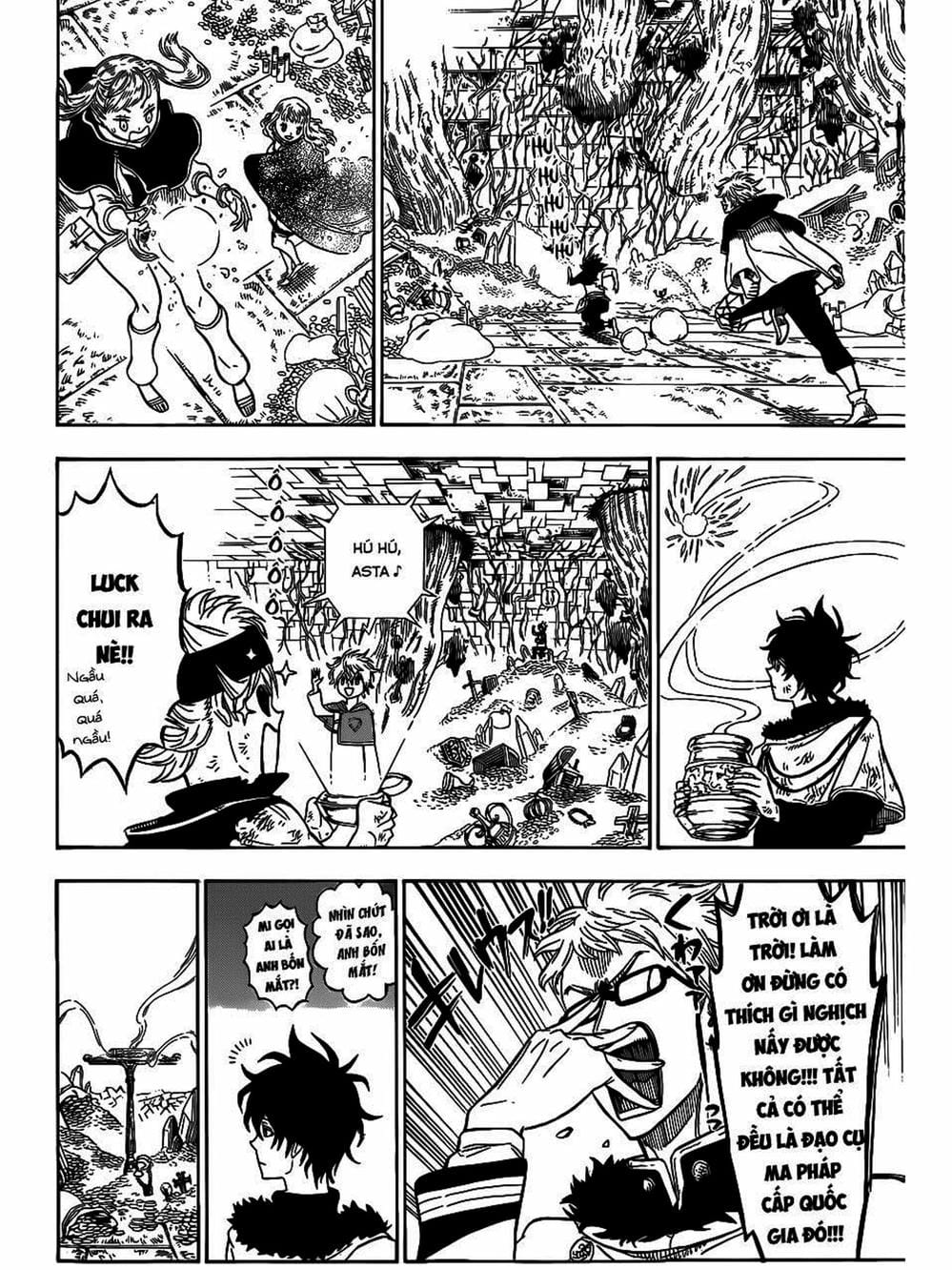 Truyện Tranh Pháp Sư Không Phép Thuật - Black Clover trang 5