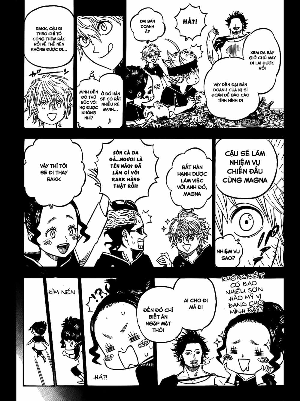 Truyện Tranh Pháp Sư Không Phép Thuật - Black Clover trang 5