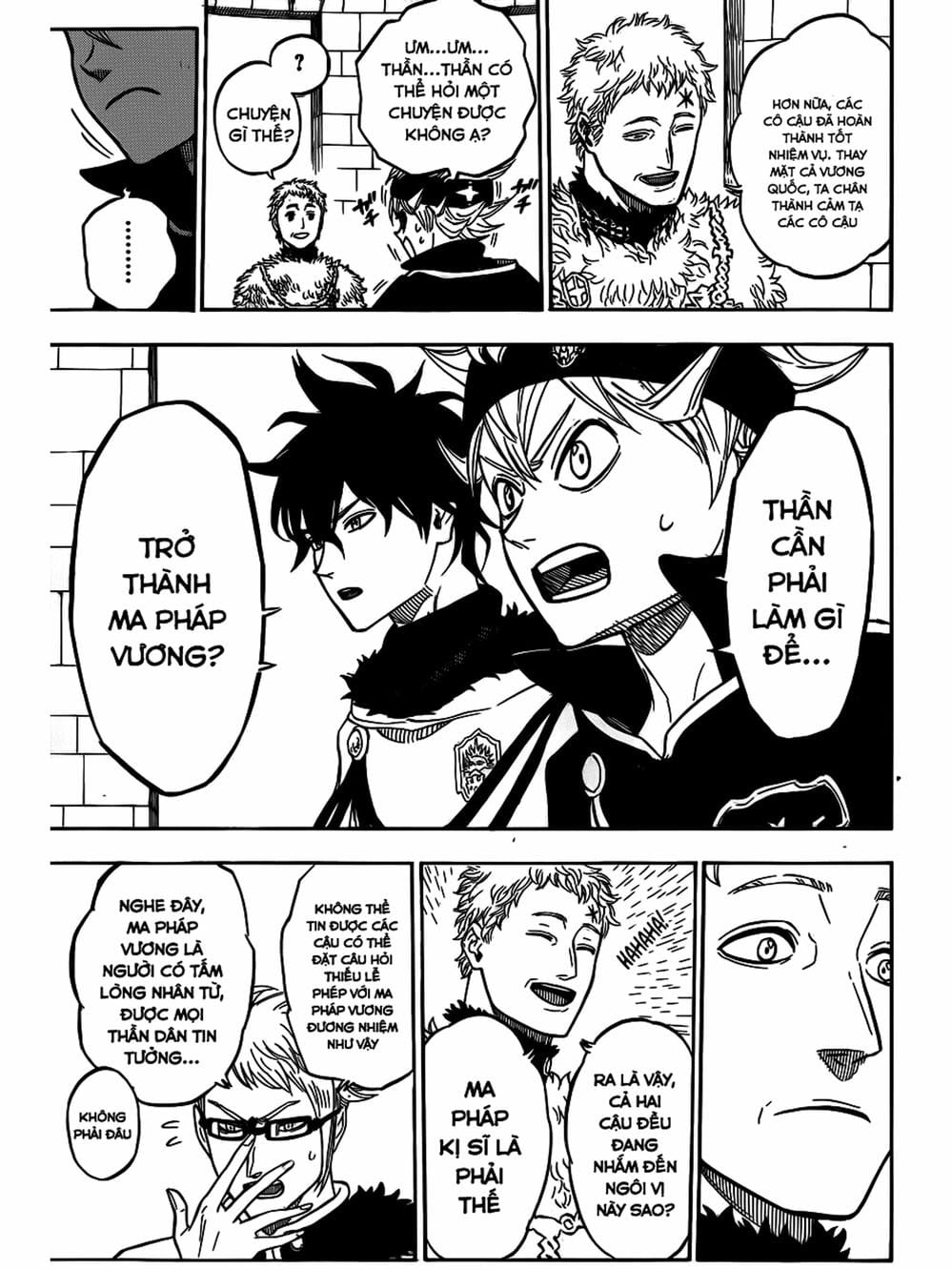 Truyện Tranh Pháp Sư Không Phép Thuật - Black Clover trang 5