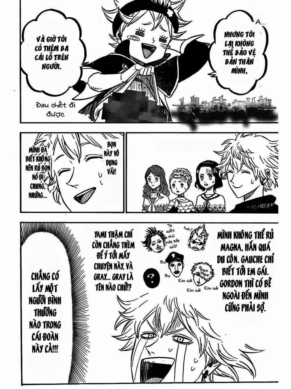 Truyện Tranh Pháp Sư Không Phép Thuật - Black Clover trang 5