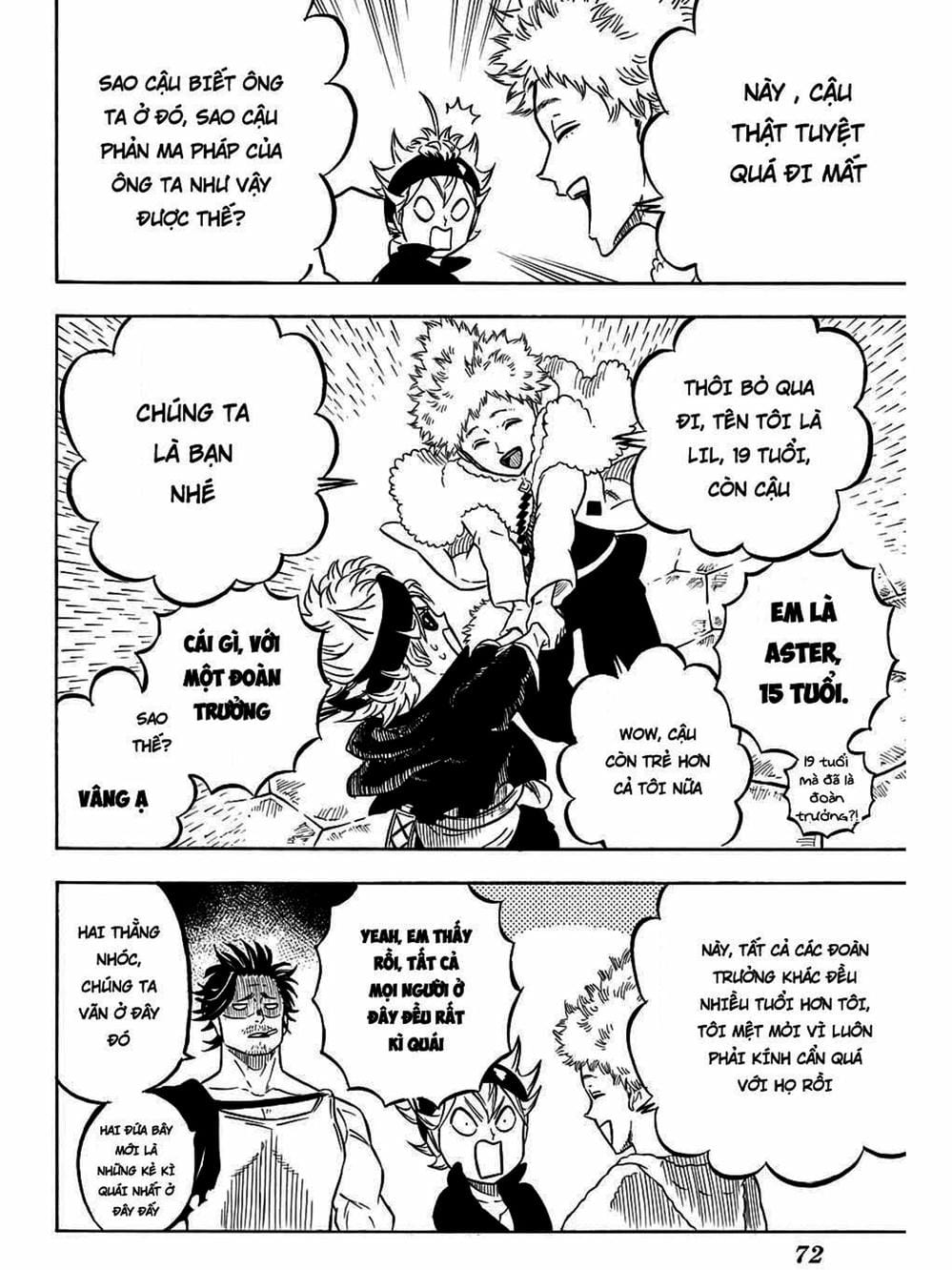 Truyện Tranh Pháp Sư Không Phép Thuật - Black Clover trang 5