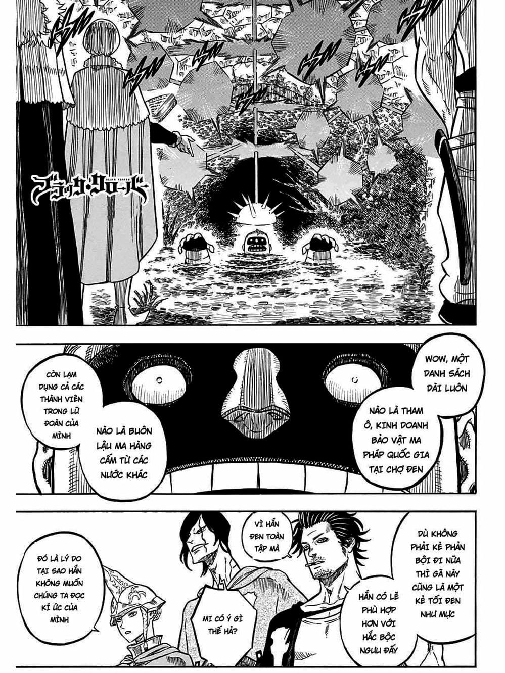 Truyện Tranh Pháp Sư Không Phép Thuật - Black Clover trang 5