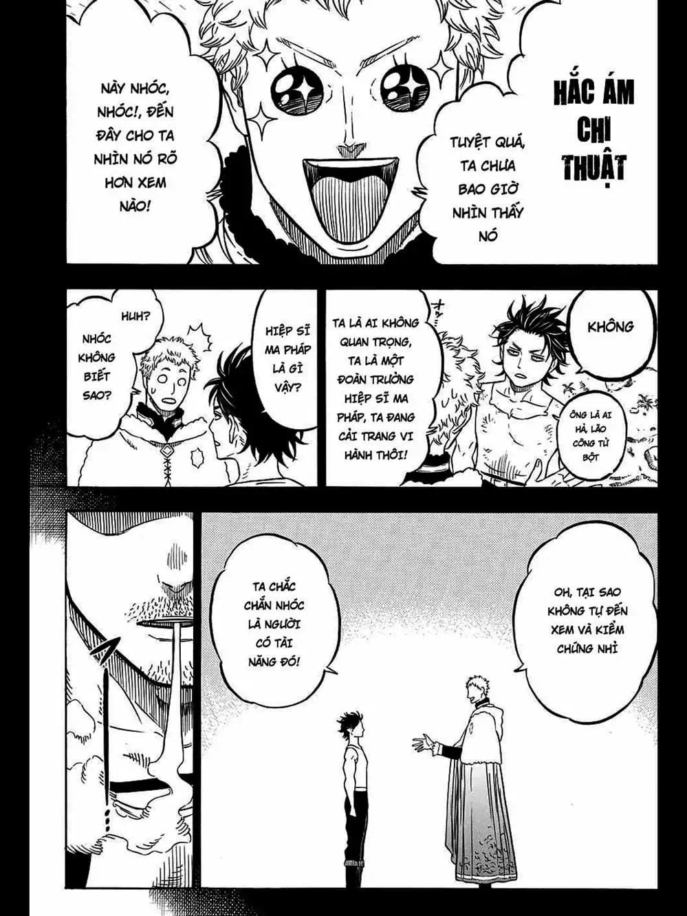 Truyện Tranh Pháp Sư Không Phép Thuật - Black Clover trang 5