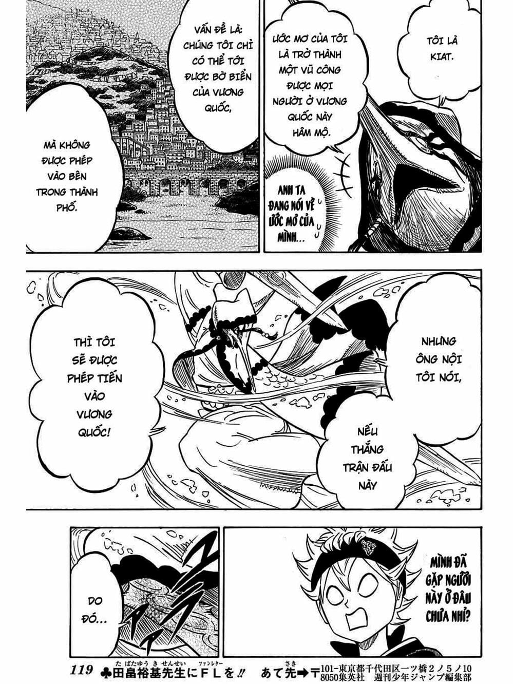 Truyện Tranh Pháp Sư Không Phép Thuật - Black Clover trang 5