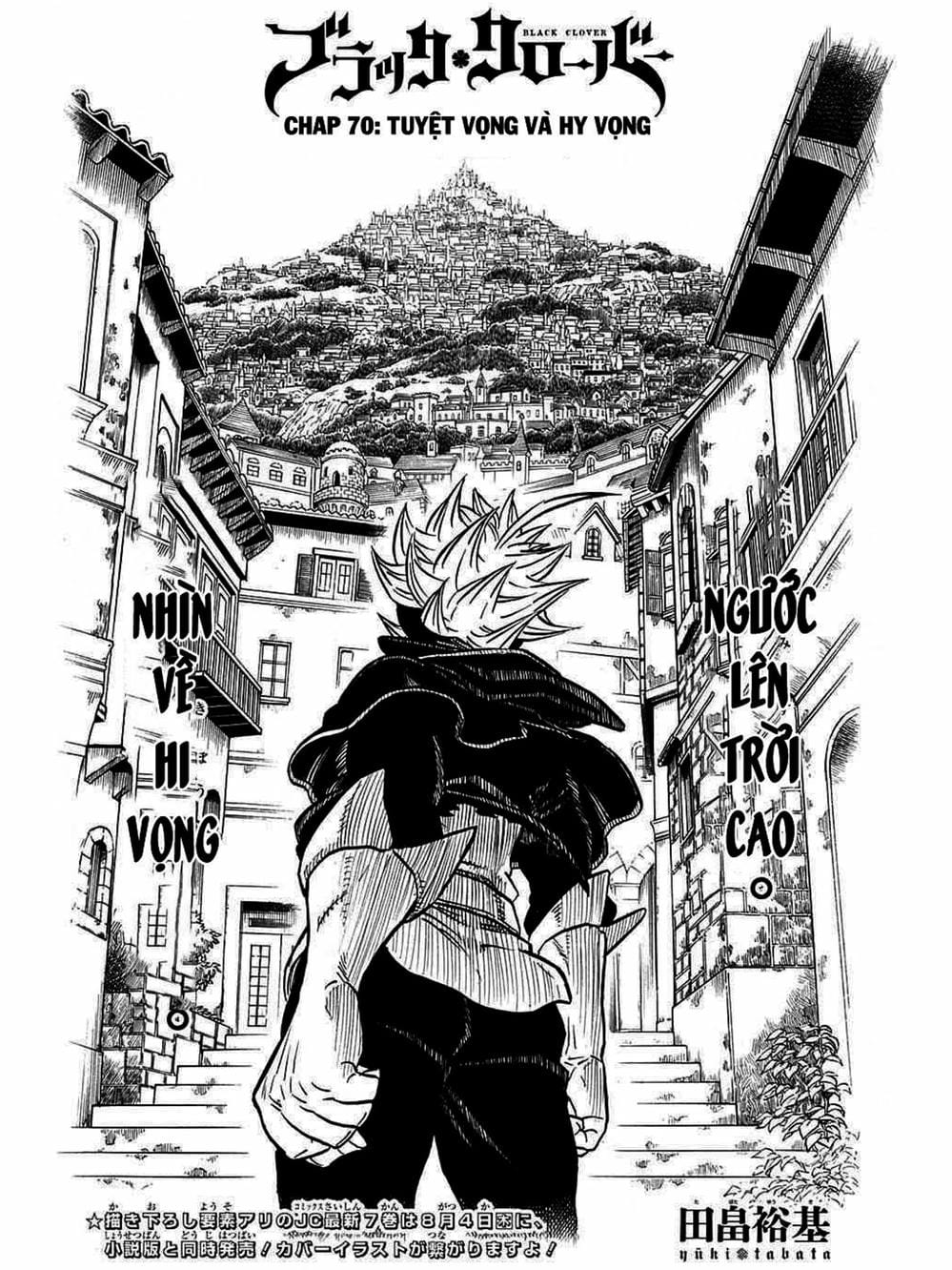 Truyện Tranh Pháp Sư Không Phép Thuật - Black Clover trang 5