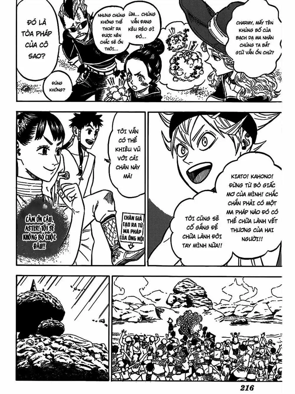 Truyện Tranh Pháp Sư Không Phép Thuật - Black Clover trang 5