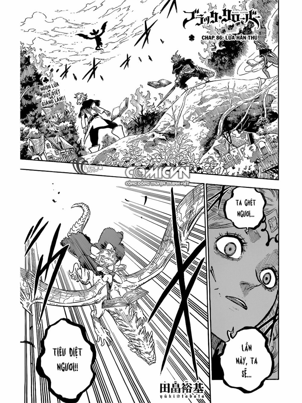 Truyện Tranh Pháp Sư Không Phép Thuật - Black Clover trang 5