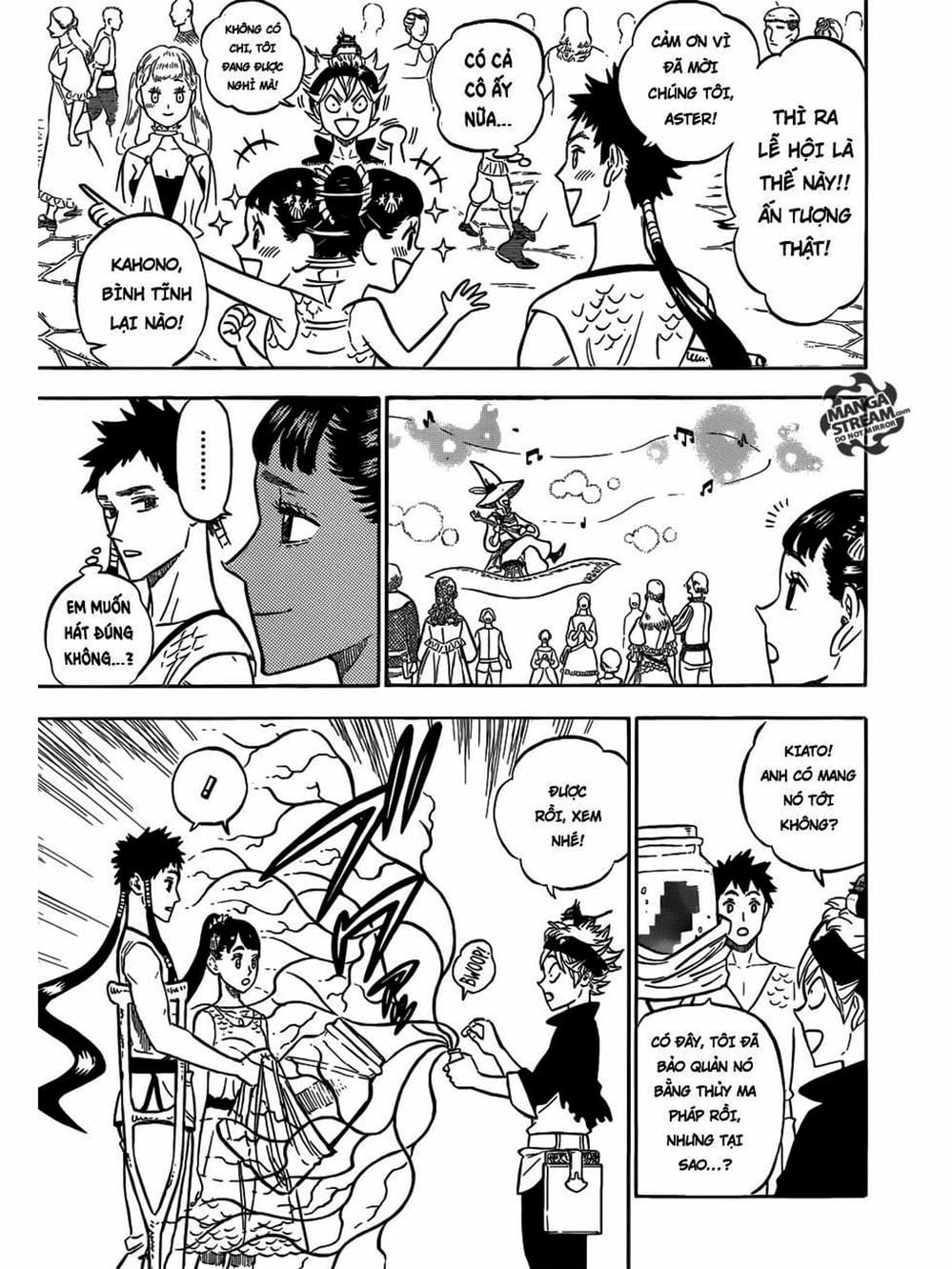 Truyện Tranh Pháp Sư Không Phép Thuật - Black Clover trang 5