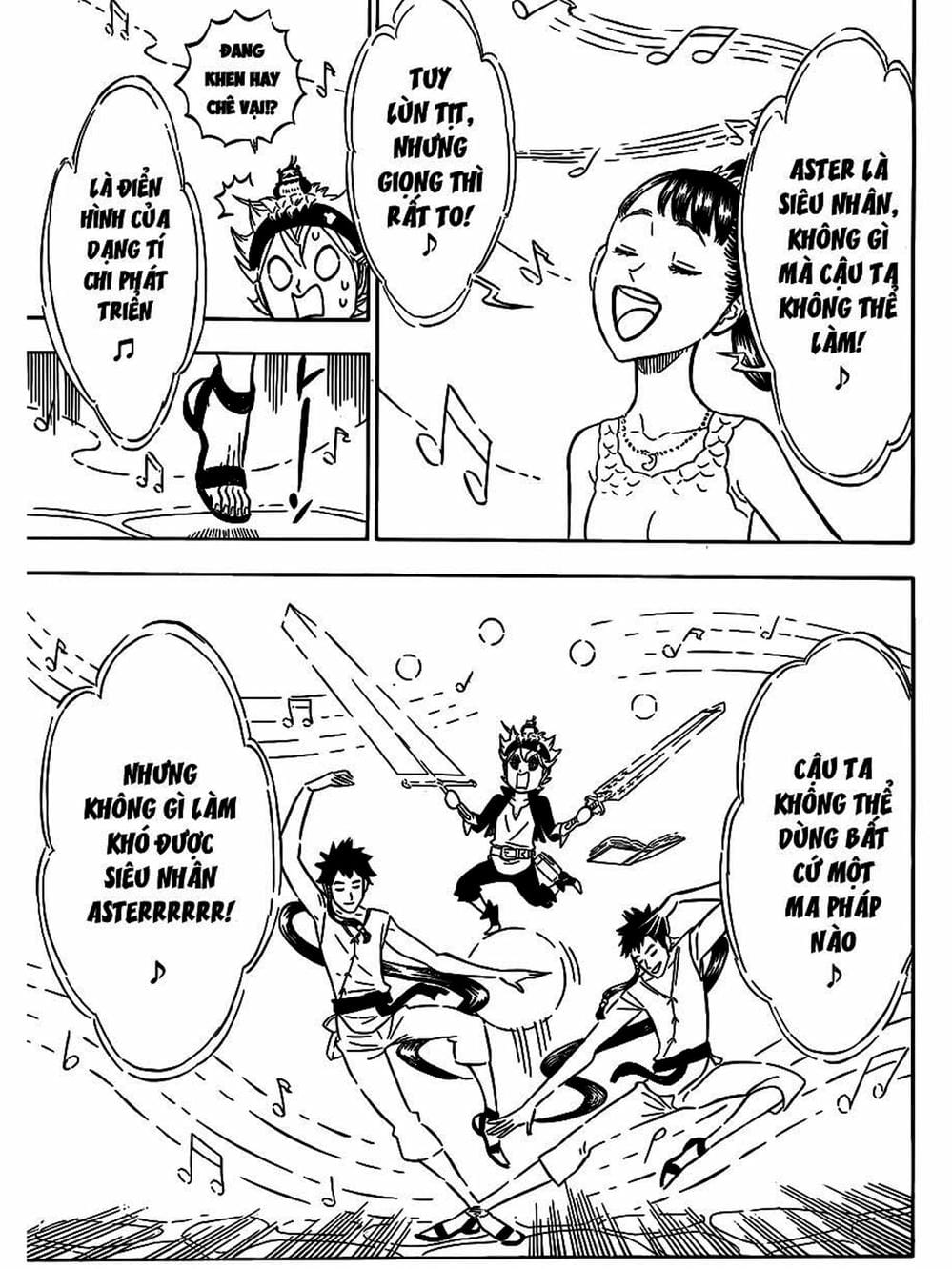 Truyện Tranh Pháp Sư Không Phép Thuật - Black Clover trang 5