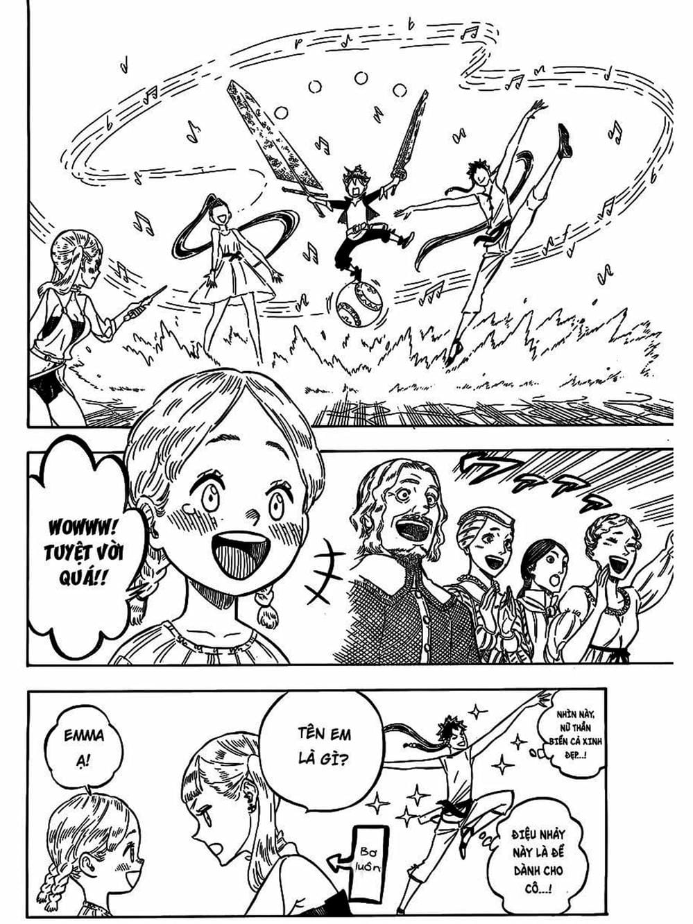 Truyện Tranh Pháp Sư Không Phép Thuật - Black Clover trang 5