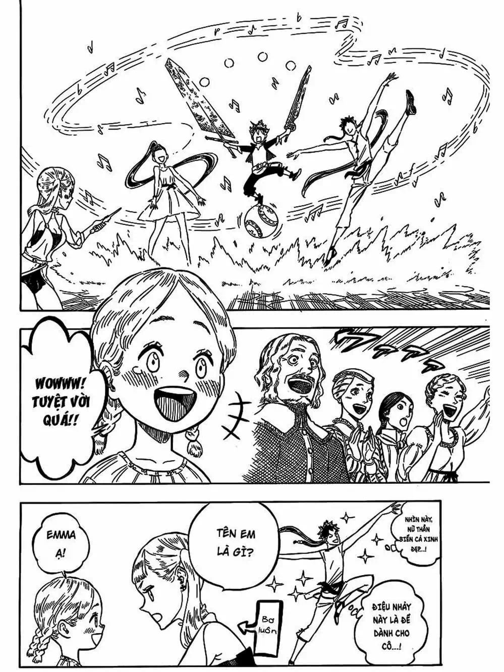 Truyện Tranh Pháp Sư Không Phép Thuật - Black Clover trang 5