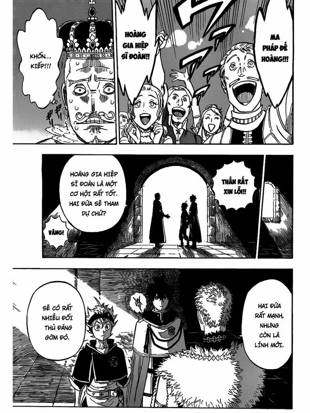 Truyện Tranh Pháp Sư Không Phép Thuật - Black Clover trang 5