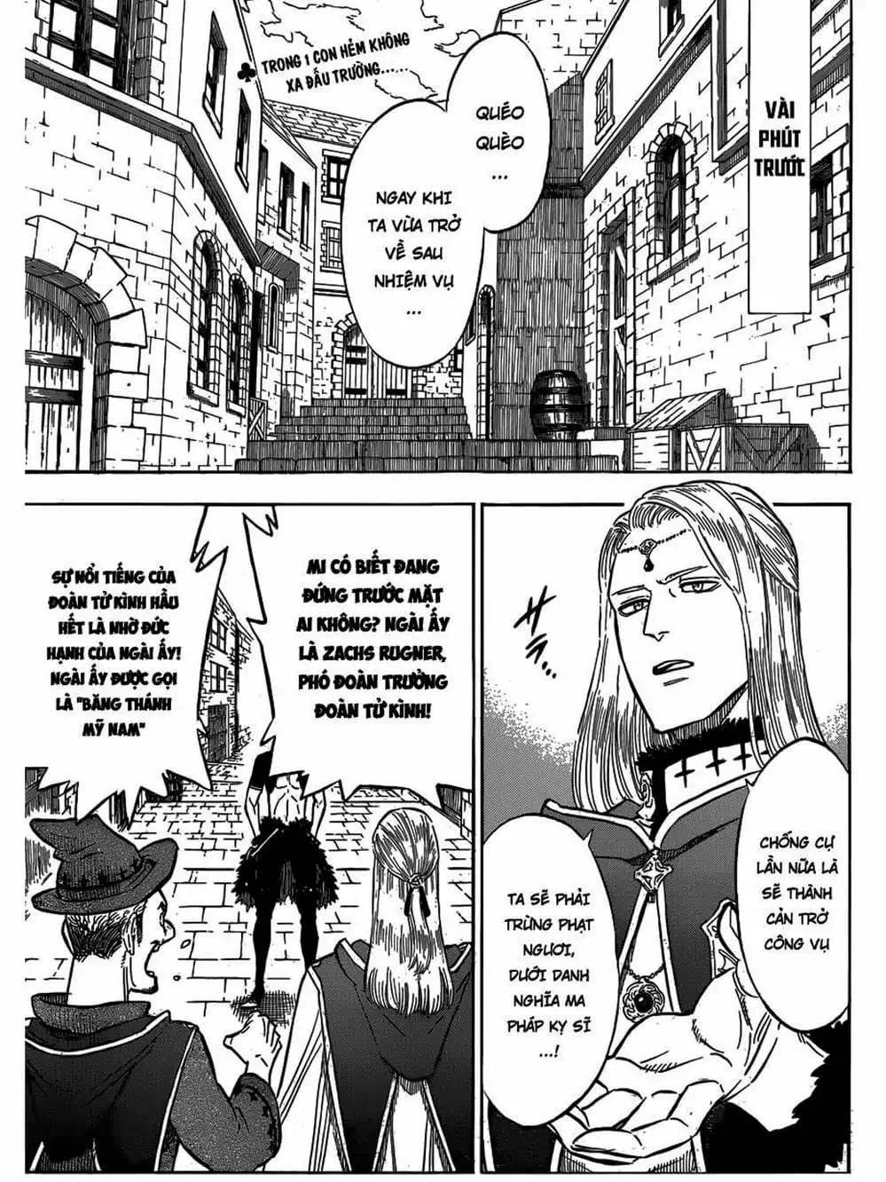 Truyện Tranh Pháp Sư Không Phép Thuật - Black Clover trang 5